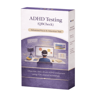 ADHD Testing QbCheck attention test from Reference Point Therapy